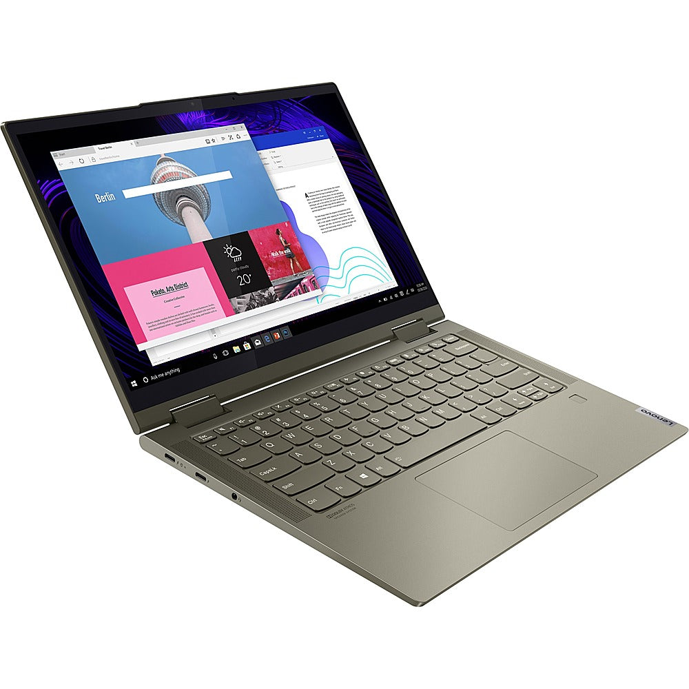 Lenovo Yoga 7 15ITL5 15.6" FHD Convertible Notebook, Intel i5-1135G7, 2.40GHz, 8GB RAM, 256GB SSD, Win11H - 82BJ007UUS (Refurbished)