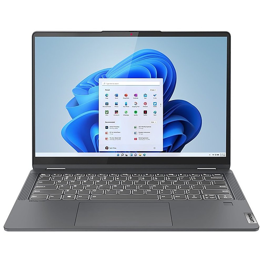 Lenovo IdeaPad Flex 5 14ALC7 14" 2.2K Convertible Notebook, AMD R5-5500U, 2.10GHz, 16GB RAM, 1TB SSD, Win11H - 82R90069US (Refurbished)