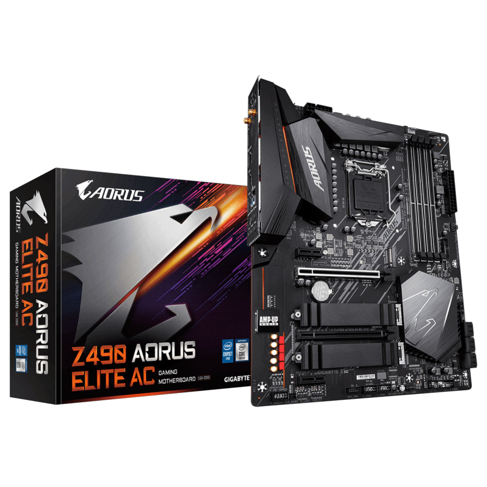 Gigabyte Z490 Aorus Elite AC DDR4 ATX Motherboard - Z490AORUSELITEAC