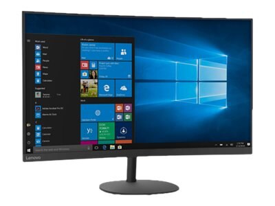 Lenovo C32qc-20 31.5" QHD Curved Monitor, 4ms, 16:9, 3K:1-Contrast - 66A5GCC1US (Refurbished)