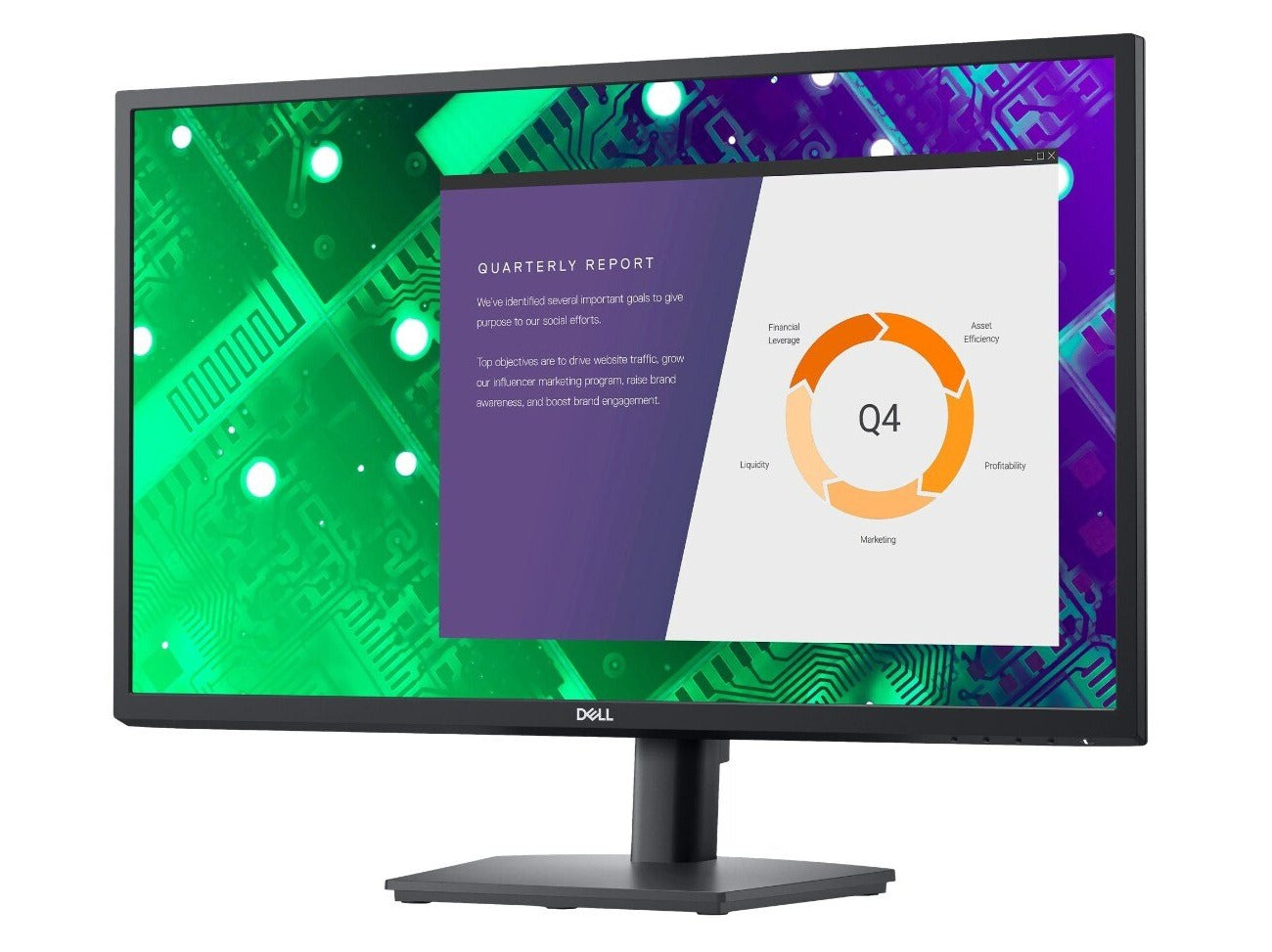 Dell E2722HS 27" FHD LED LCD Monitor, 8ms, 16:9, 1000:1-Contrast - DELL-E2722HS (Refurbished)