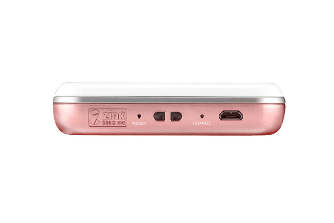 Canon IVY Mini Photo Printer, ZINK (Zero Ink) Printing, Portable, Bluetooth Connectivity, Rose Gold - 3204C001