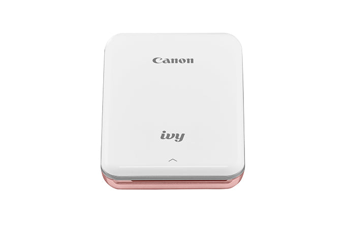 Canon IVY Mini Photo Printer, ZINK (Zero Ink) Printing, Portable, Bluetooth Connectivity, Rose Gold - 3204C001