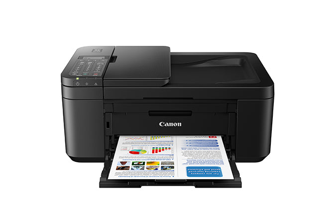 Canon PIXMA TR4520 Wireless Office All-In-One Printer, Inkjet Color Printer, USB & Wi-Fi Connectivity, Black - 2984C002