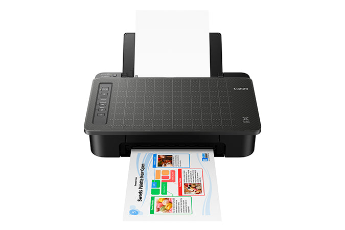Canon PIXMA TS302 Wireless Inkjet Printer, Color Printer, USB & WiFi Connectivity, Black - 2321C002