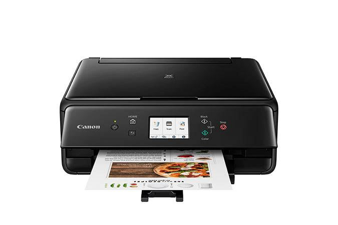 Canon PIXMA TS6220 Wireless Inkjet All-In-One Printer, Color Printer, Bluetooth, USB & Wi-Fi Connectivity, Black - 2986C002