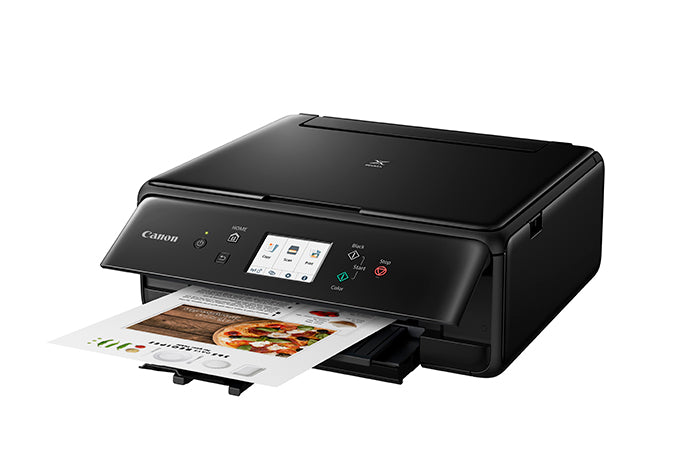Canon PIXMA TS6220 Wireless Inkjet All-In-One Printer, Color Printer, Bluetooth, USB & Wi-Fi Connectivity, Black - 2986C002