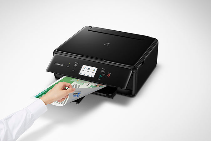 Canon PIXMA TS6220 Wireless Inkjet All-In-One Printer, Color Printer, Bluetooth, USB & Wi-Fi Connectivity, Black - 2986C002