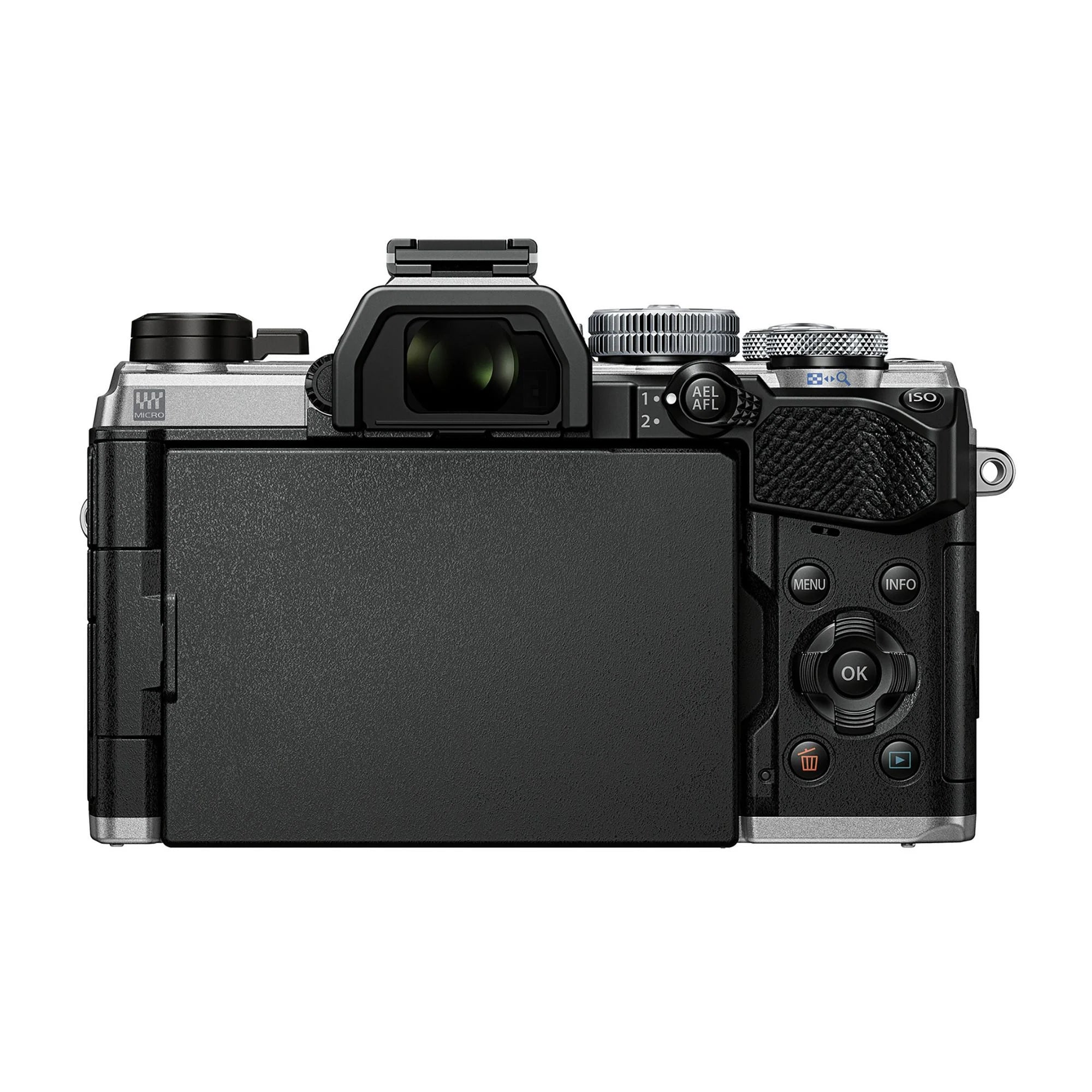 Olympus OM SYSTEM OM-5 Mirrorless Digital Camera Body, Silver - V210020SU000