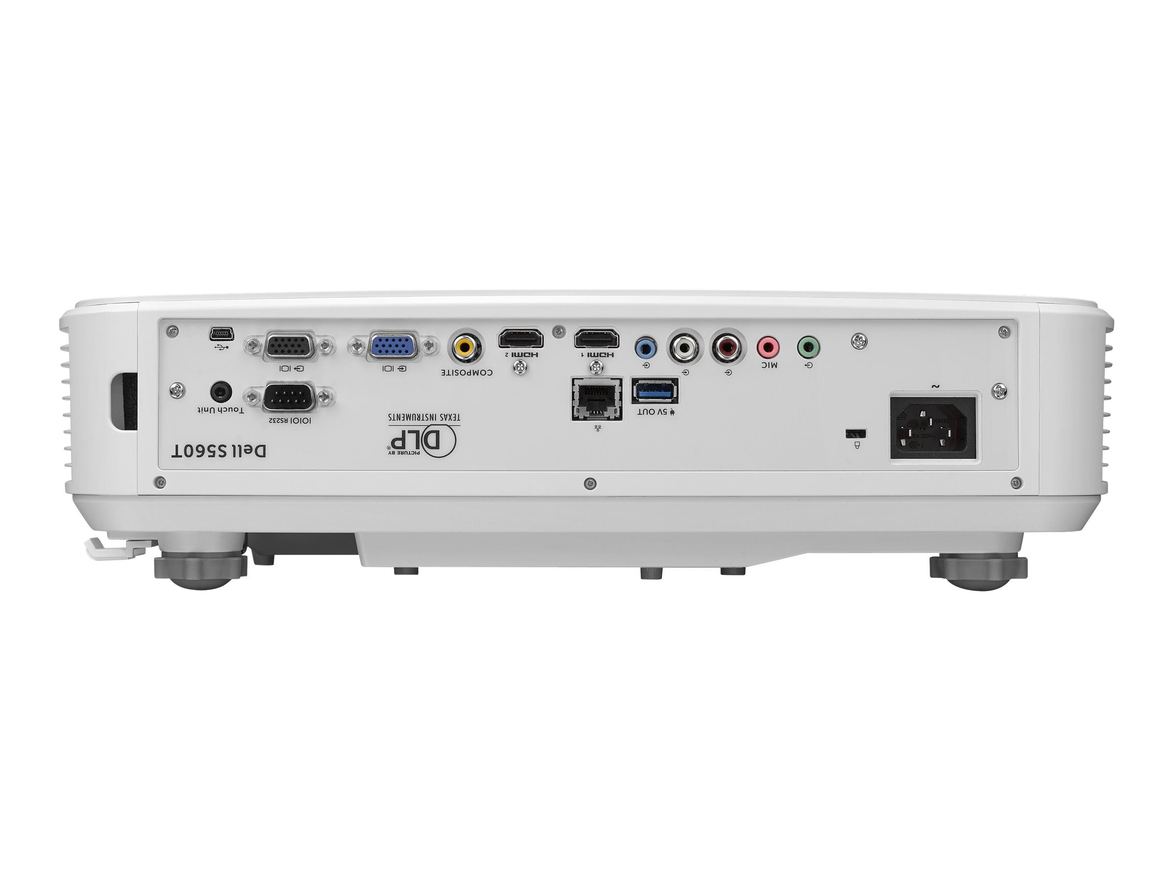 Dell S560T Interactive Touch Projector, 3,400 Lumens, FHD, DLP Desktop - DellS560T
