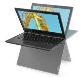 Lenovo 300e 2nd Gen 11.6" HD Notebook, Intel Celeron N4120, 1.10GHz, 8GB RAM, 128GB SSD, Win10P - 81M9007MUS