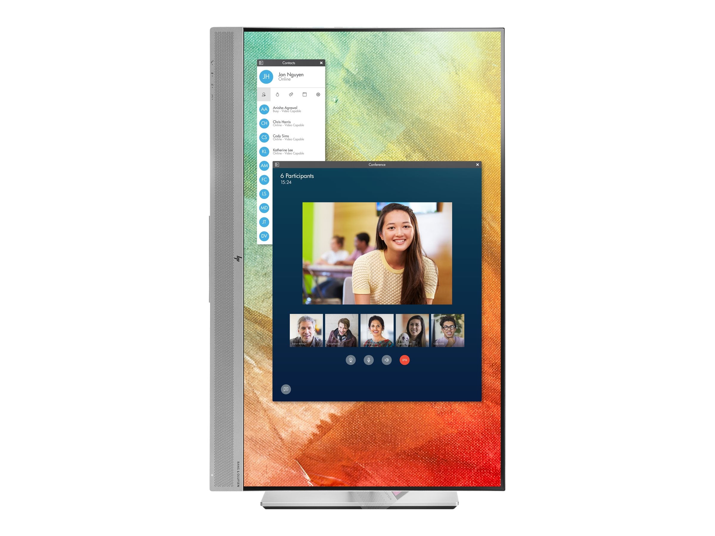 HP EliteDisplay E273m 27" FHD LED Monitor, 16:9, 5MS, 5M:1-Contrast - 1FH51A8#ABA