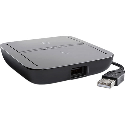 Poly Plantronics MDA220 USB Headset Switch, Switch for Plantronics Headsets, USB Desk Phone/Softphone Switch, Black - 207414-03
