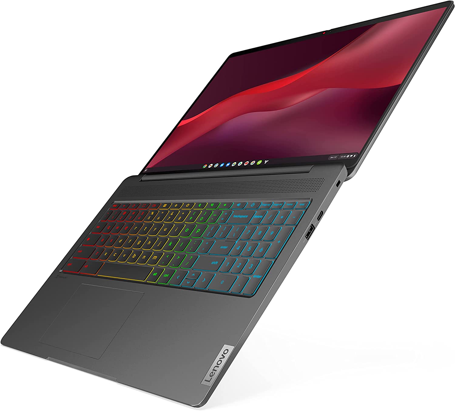 Lenovo IdeaPad 5 16IAU7 16" 2.5K Gaming Chromebook, Intel i5-1235U, 1.30GHz, 8GB RAM, 256GB SSD, Chrome OS - 82V8000CUX