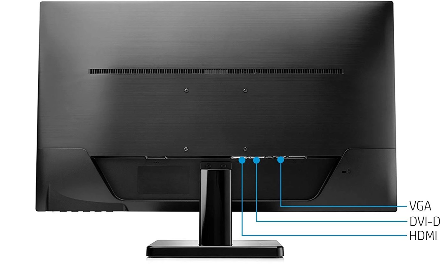 HP 27sv 27" Full HD LED LCD Monitor, 7ms, 16:9, 10M:1-Contrast - M4B77A9#ABA