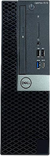 Dell OptiPlex 7070 SFF Desktop Computer, Intel Core i5-9500, 3.0GHz, 8GB RAM, 128GB SSD, Windows 10 Pro 64-bit- T21MJ