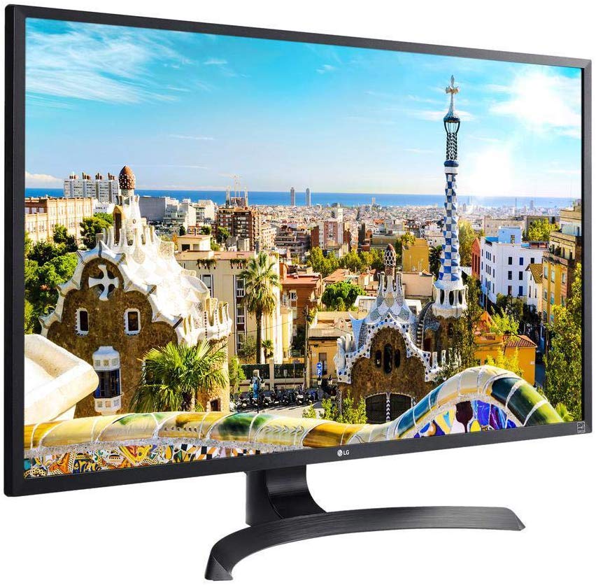 LG 32" Class 4K Ultra HD LED LCD Monitor, 16:9, 5 ms, 3K:1-Contrast - 32UD59-B