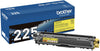 Brother Genuine High-yield Yellow Toner Cartridge, 2200 Pages - TN225Y