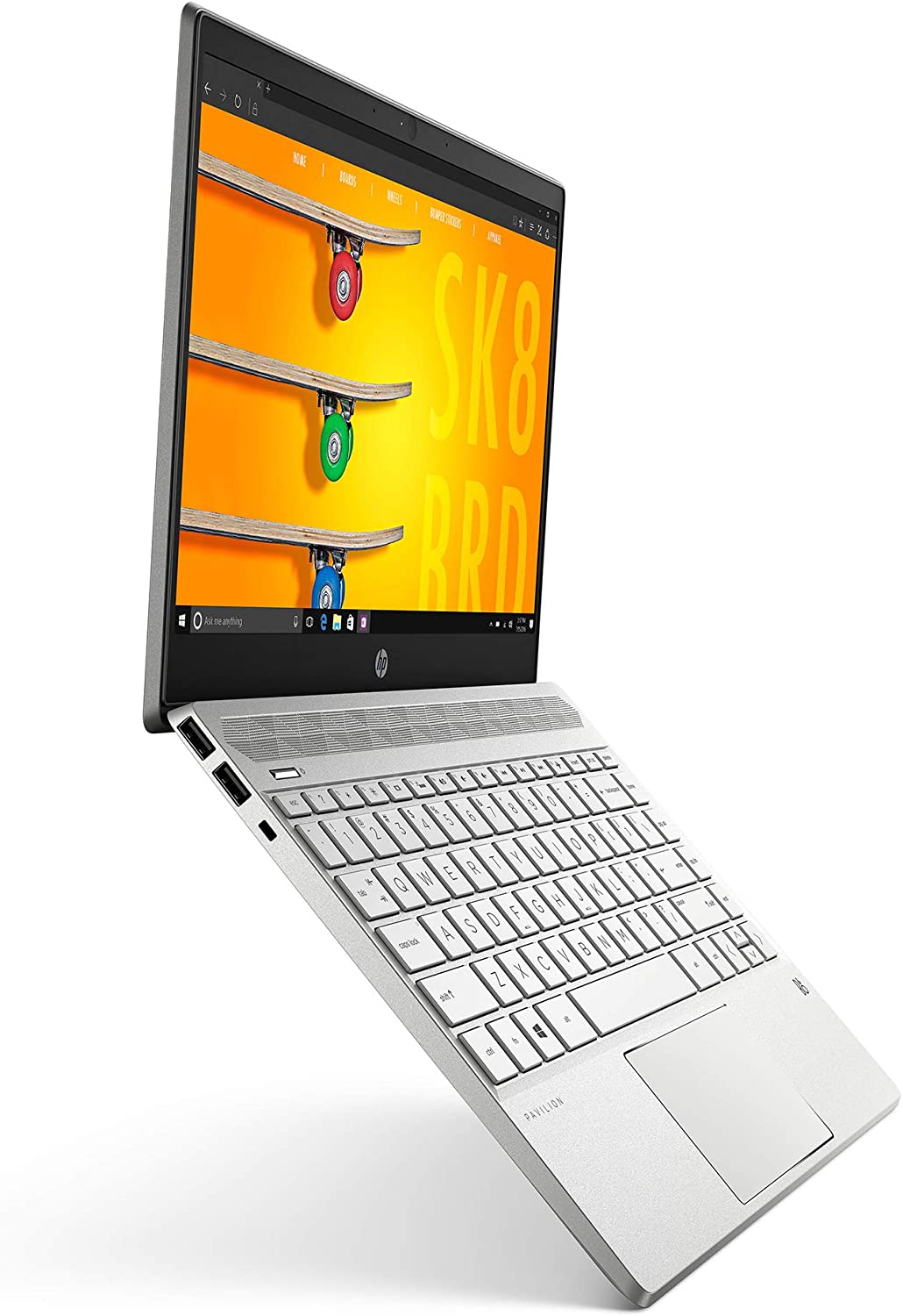 HP Pavilion 13-an1010nr 13.3" FHD (NonTouch) Notebook, Intel i5-1035G1, 1.0GHz, 8GB RAM, 512GB SSD, Win10H - 7NV87UA#ABA