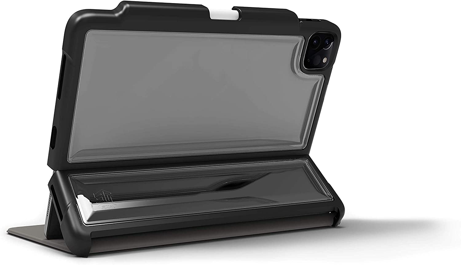 STM Goods Dux Shell Rugged Carrying Case (Folio) for 11" iPad Pro 2nd Gen, Black - STM-222-295JV-01