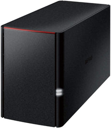 Buffalo LinkStation 220D 8TB 2-Bay Desktop NAS Server, Marvell Armada 370, 800 MHz, 256 MB Memory, 1xUSB 2.0 - LS220D0802