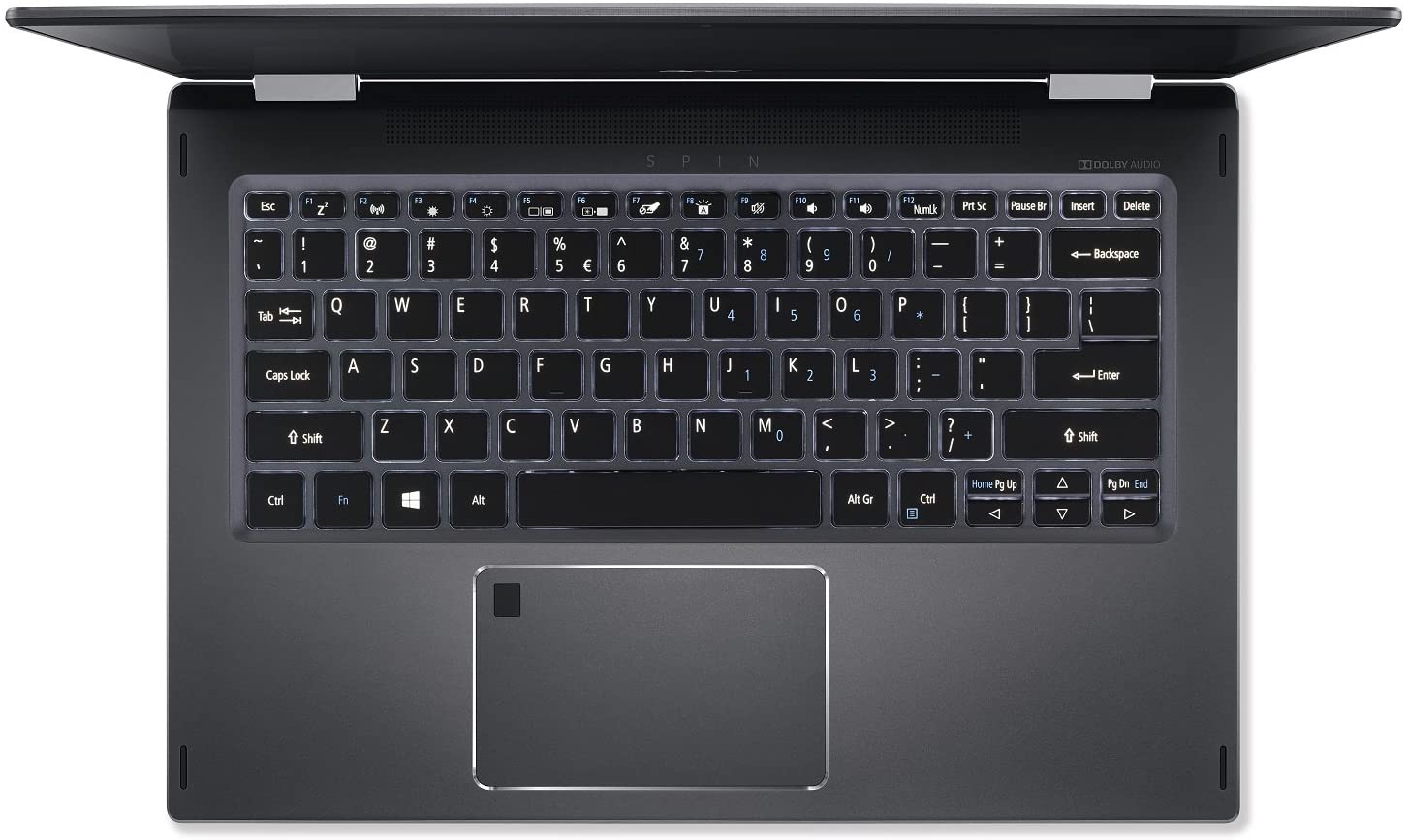 Acer Spin SP513-52N-8326 13.3" FHD Convertible Notebook, Intel i7-8550U, 1.80GHz, 8GB RAM, 256GB SSD, Win10P - NX.GR7AA.015