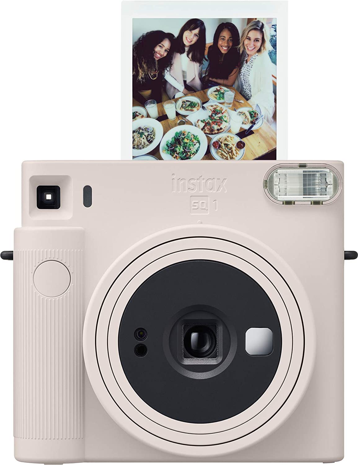 Fujifilm Instax SQUARE SQ1 Instant Camera, Instant Film, Chalk White - 16670522
