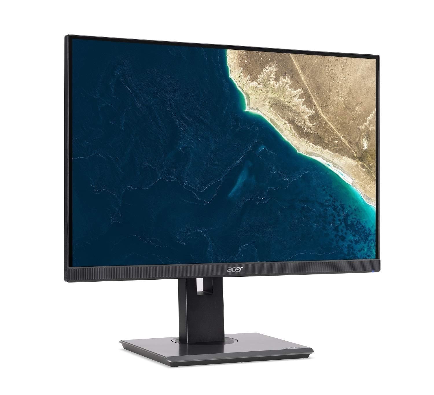 ACER B247W bmiprzx 24" WUXGA IPS LED Monitor, LCD Display, 4MS-Response, 16:10, 100M:1-Contrast, Speakers, Tilt/Swivel/Height Adjustment - UM.FB7AA.001