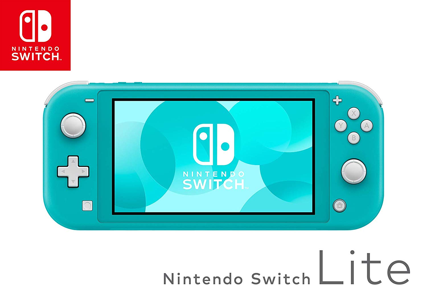Nintendo Switch Lite 32GB Gaming Console, Turquoise Built-in Controllers, D-pad, 5.5" (1280x720) Touchscreen, WiFi - HDHSBAZAA