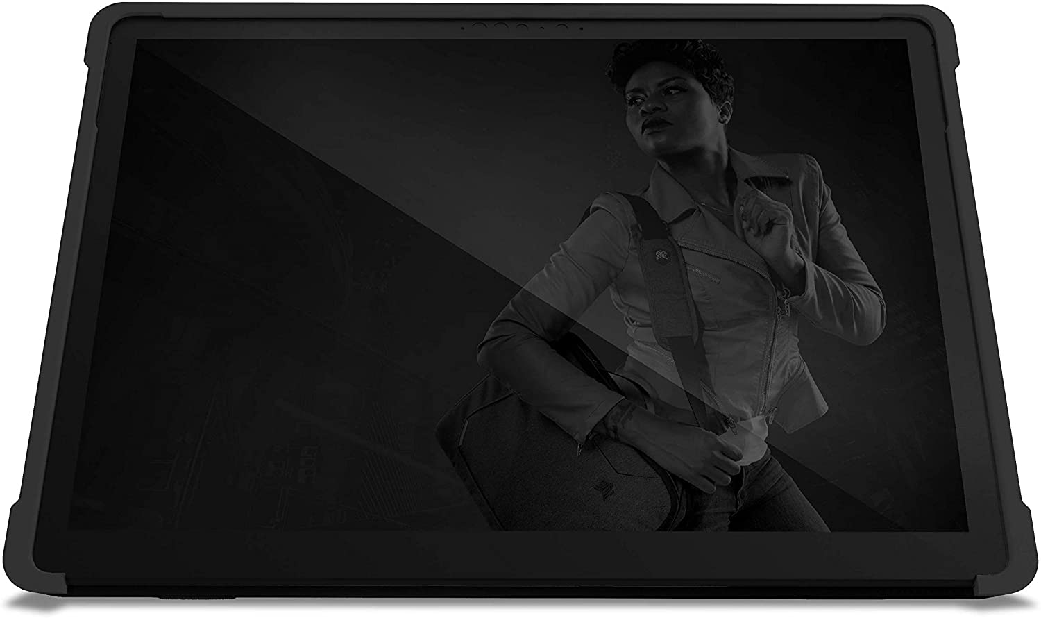 STM Goods Dux Shell Rugged Case for Surface Pro X (2019/2020), Black - STM-222-261L-01