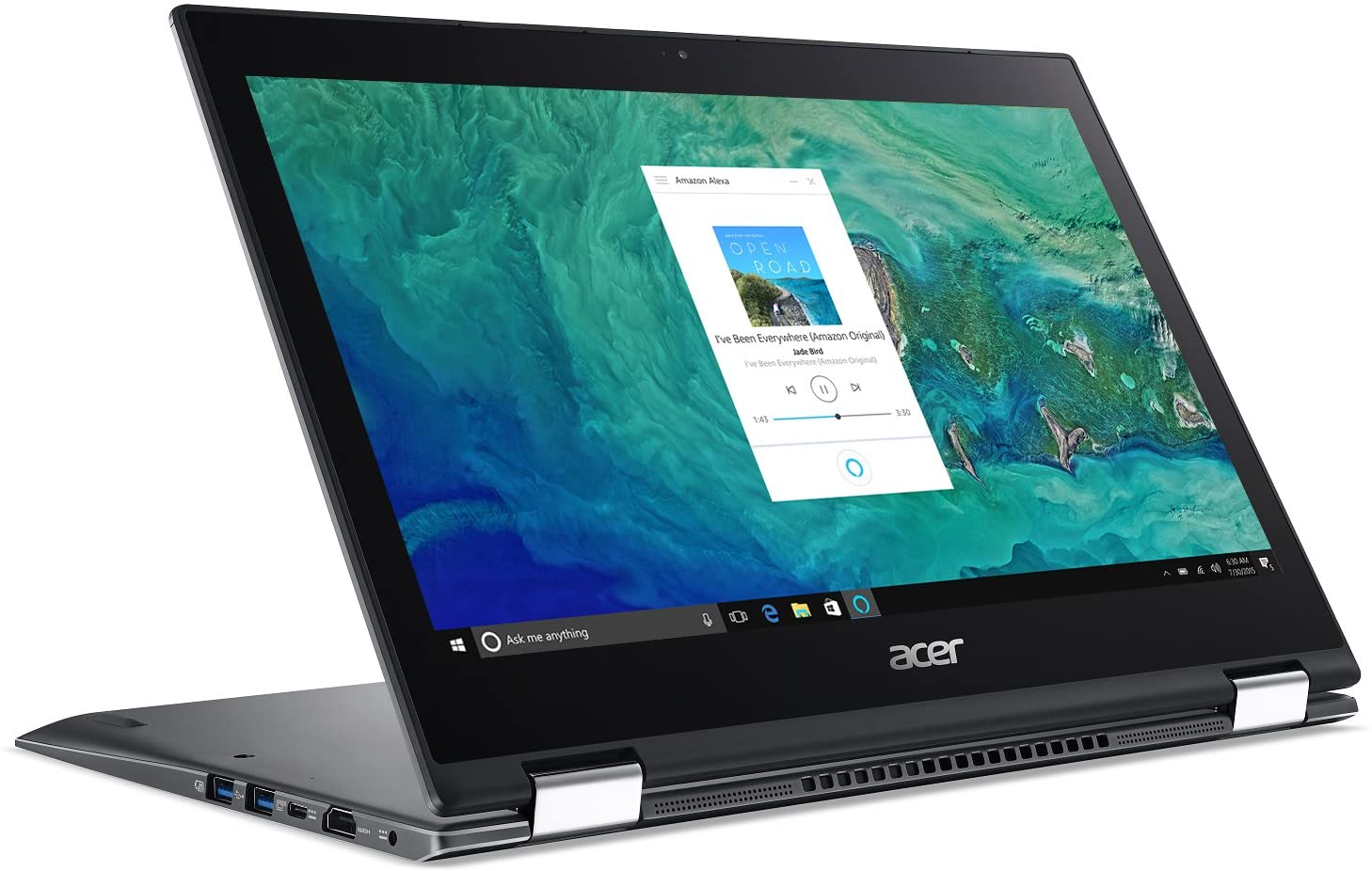 Acer Spin SP513-52N-8326 13.3" FHD Convertible Notebook, Intel i7-8550U, 1.80GHz, 8GB RAM, 256GB SSD, Win10P - NX.GR7AA.015