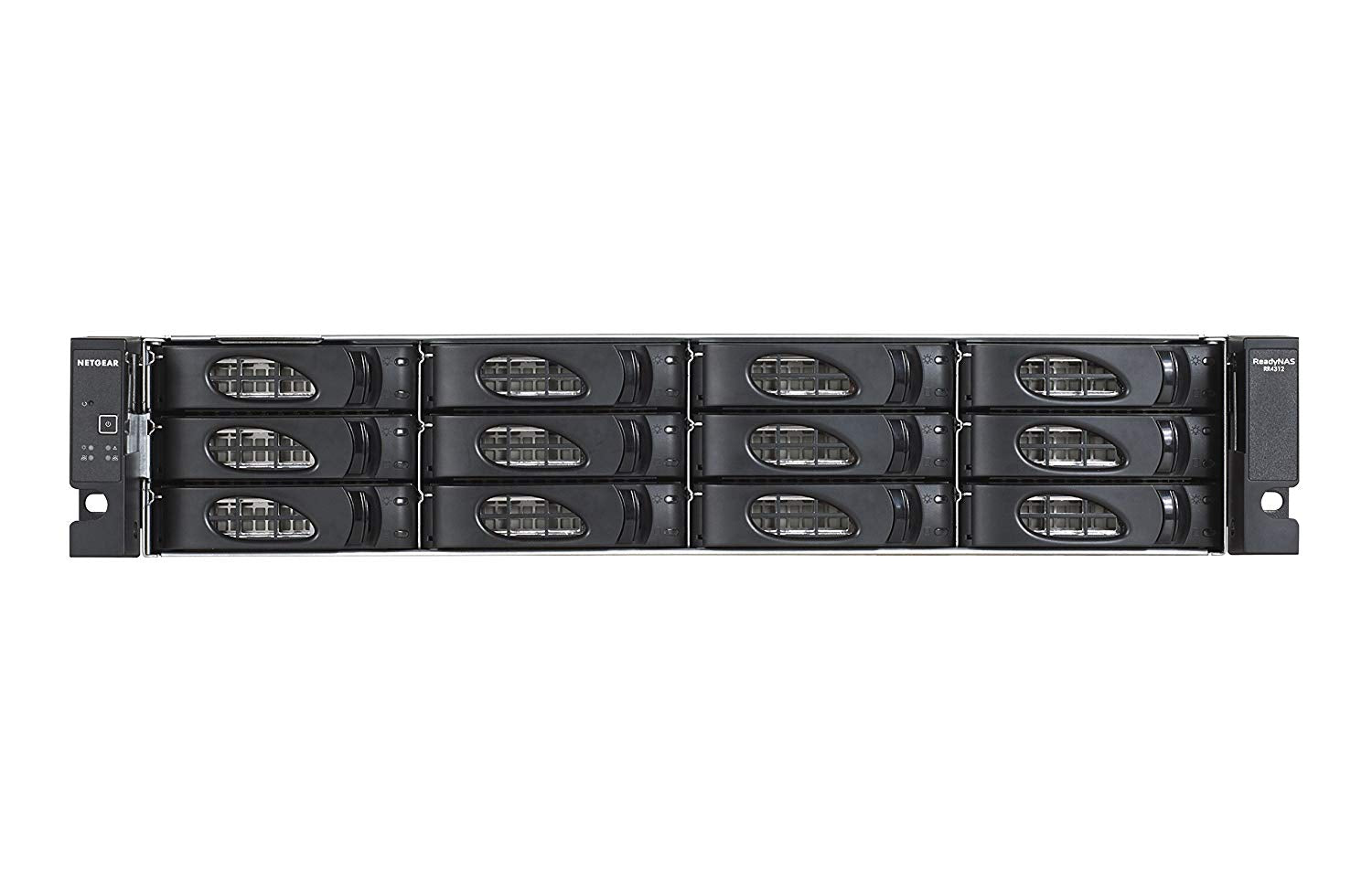 Netgear ReadyNAS 4312 12-bay Network Attached Storage, 2 x 10Gb SFP+, 16GB Memory, 2 USB Ports - RR4312S0-10000S