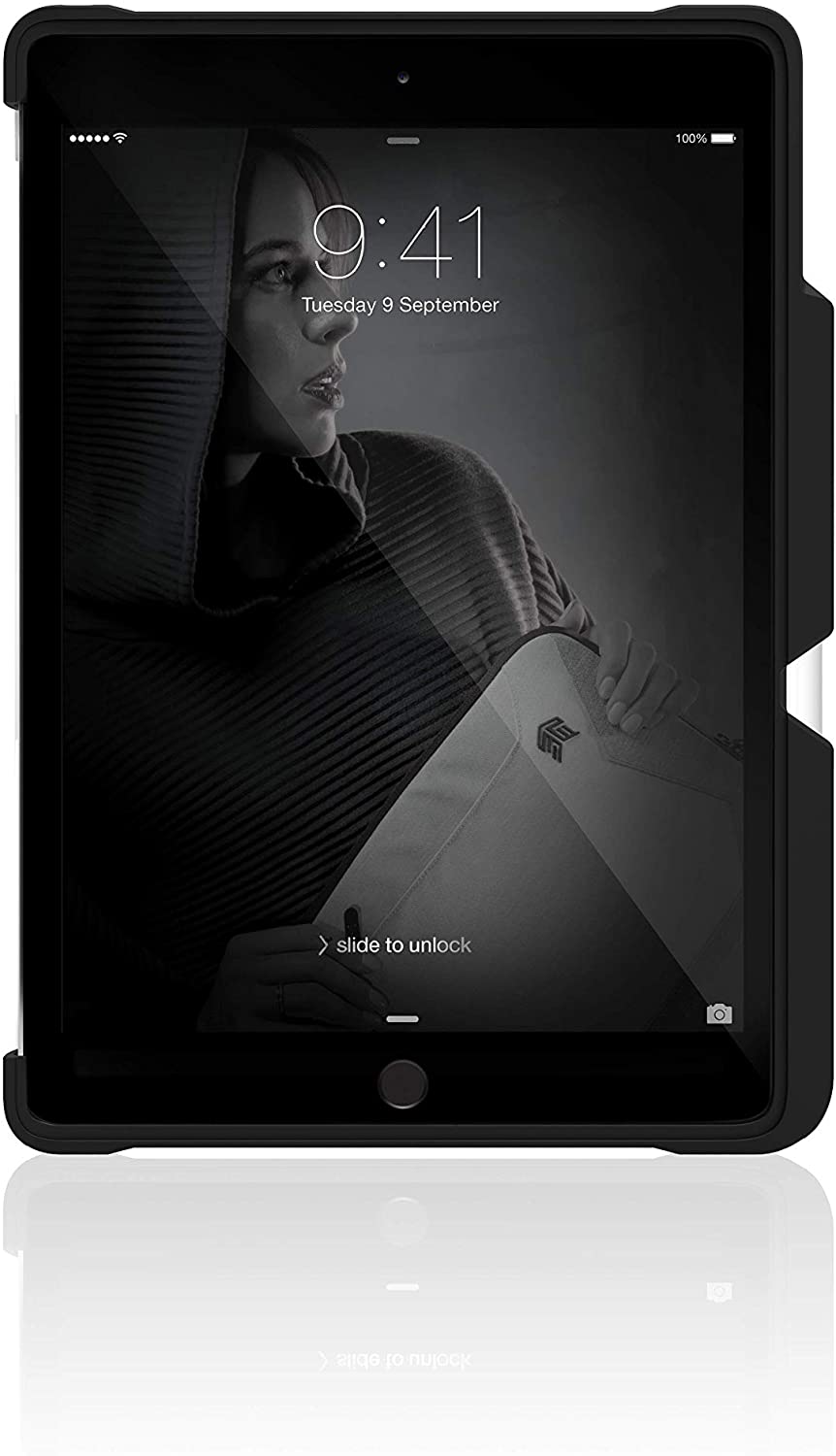 STM Goods Dux Shell Duo Rugged Case for 10.2" iPad (7th Gen), Black - stm-222-242JU-01