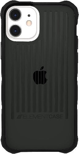 Element Case Special OPS Rugged Case for iPhone 12/12 Pro, Smoke/Black - EMT-322-246FW-01