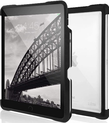 STM Goods Dux Shell Duo Rugged Case for 10.5" iPad Air (3rd Gen), Black - STM-222-242JV-01