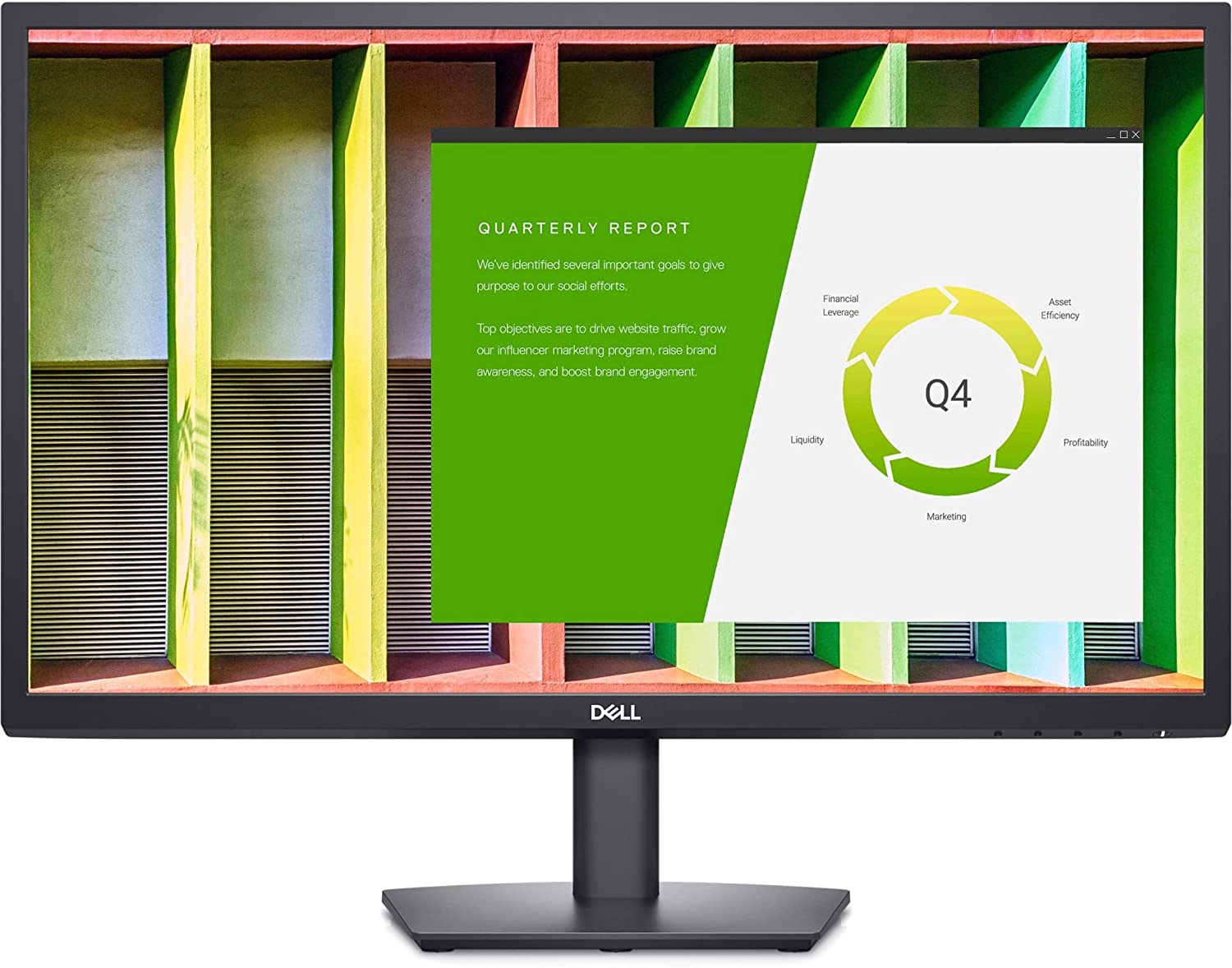 Dell E2422H 23.8" FHD LED LCD Monitor, 8ms, 16:9, 1000:1-Contrast - DELL-E2422H (Refurbished)