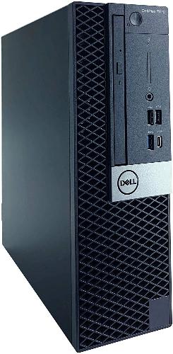 Dell OptiPlex 7070 SFF Desktop Computer, Intel Core i5-9500, 3.0GHz, 8GB RAM, 500GB HDD, Windows 10 Pro 64-bit- GNVT7