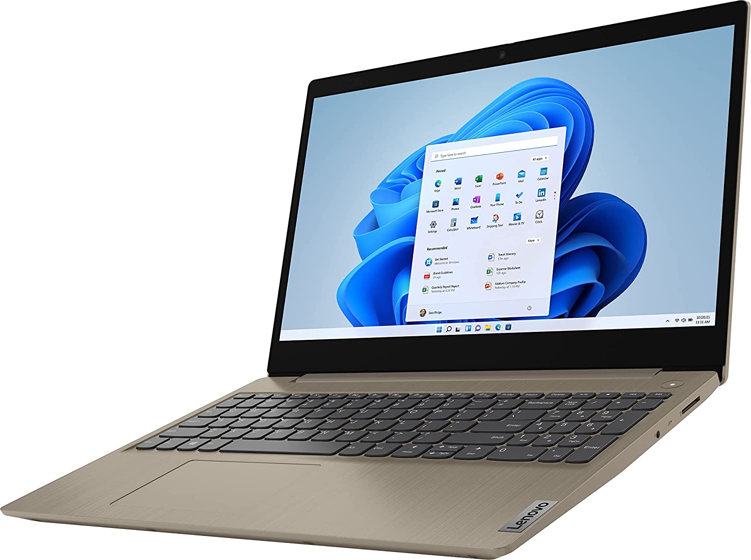 Lenovo IdeaPad 3 15ITL05 15.6" HD Notebook, Intel i3-1115G4, 3.0GHz, 8GB RAM, 256GB SSD, Win10HS - 81X800ECUS (Refurbished)