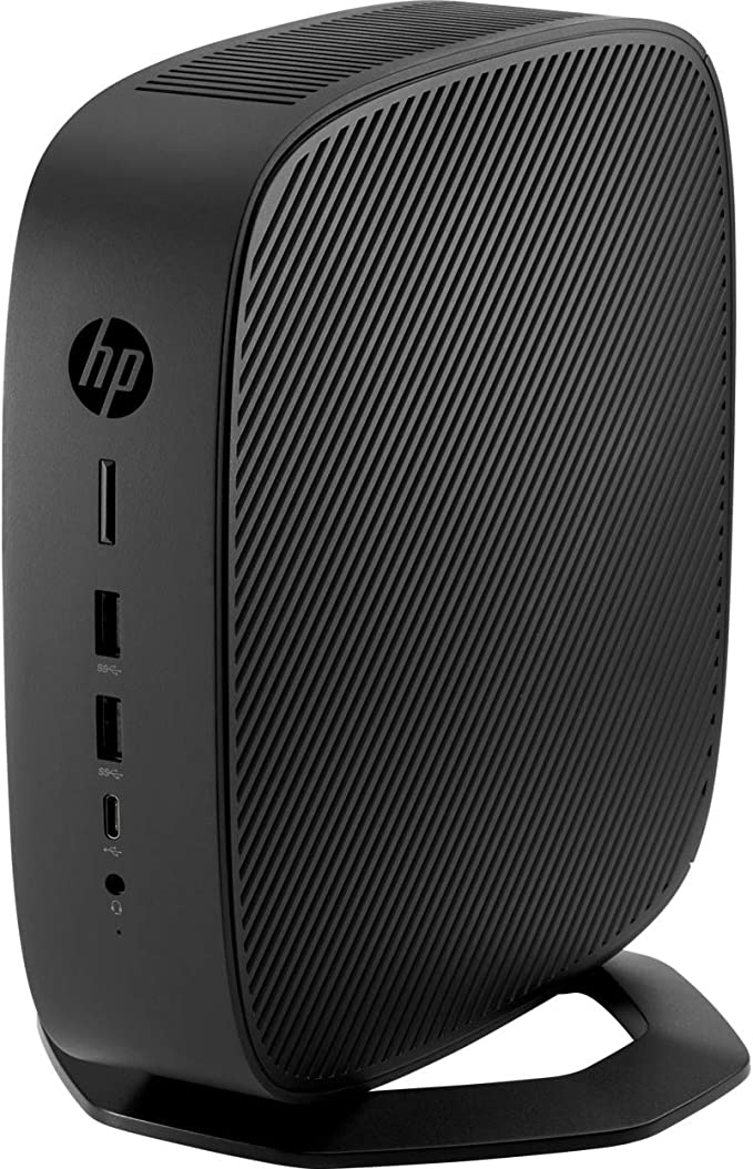 HP t740 Thin Client Desktop, AMD Ryzen V1756B, 3.25GHz, 8GB RAM, 32GB SSD, HP ThinPro - 4B6T7AT#ABA