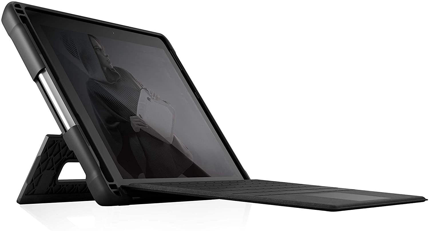 STM Goods Dux Shell Rugged Case for Surface Go/Surface Go 2, Black - stm-222-194J-01