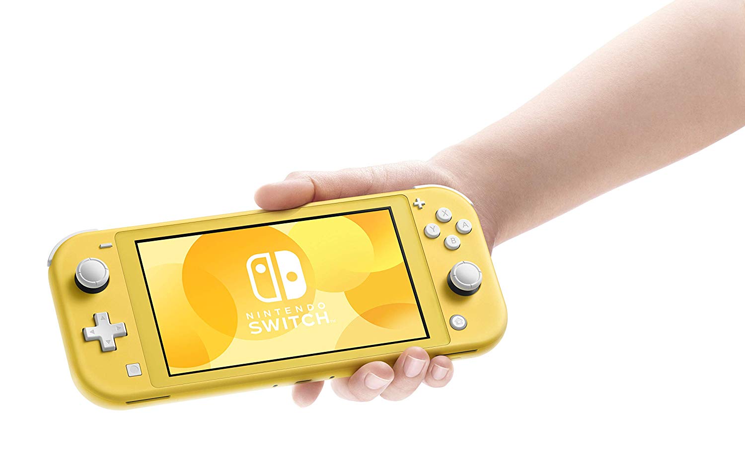 Nintendo Switch Lite 32GB Gaming Console, Yellow Built-in Controllers, D-pad, 5.5" (1280x720) Touchscreen, WiFi - HDHSYAZAA