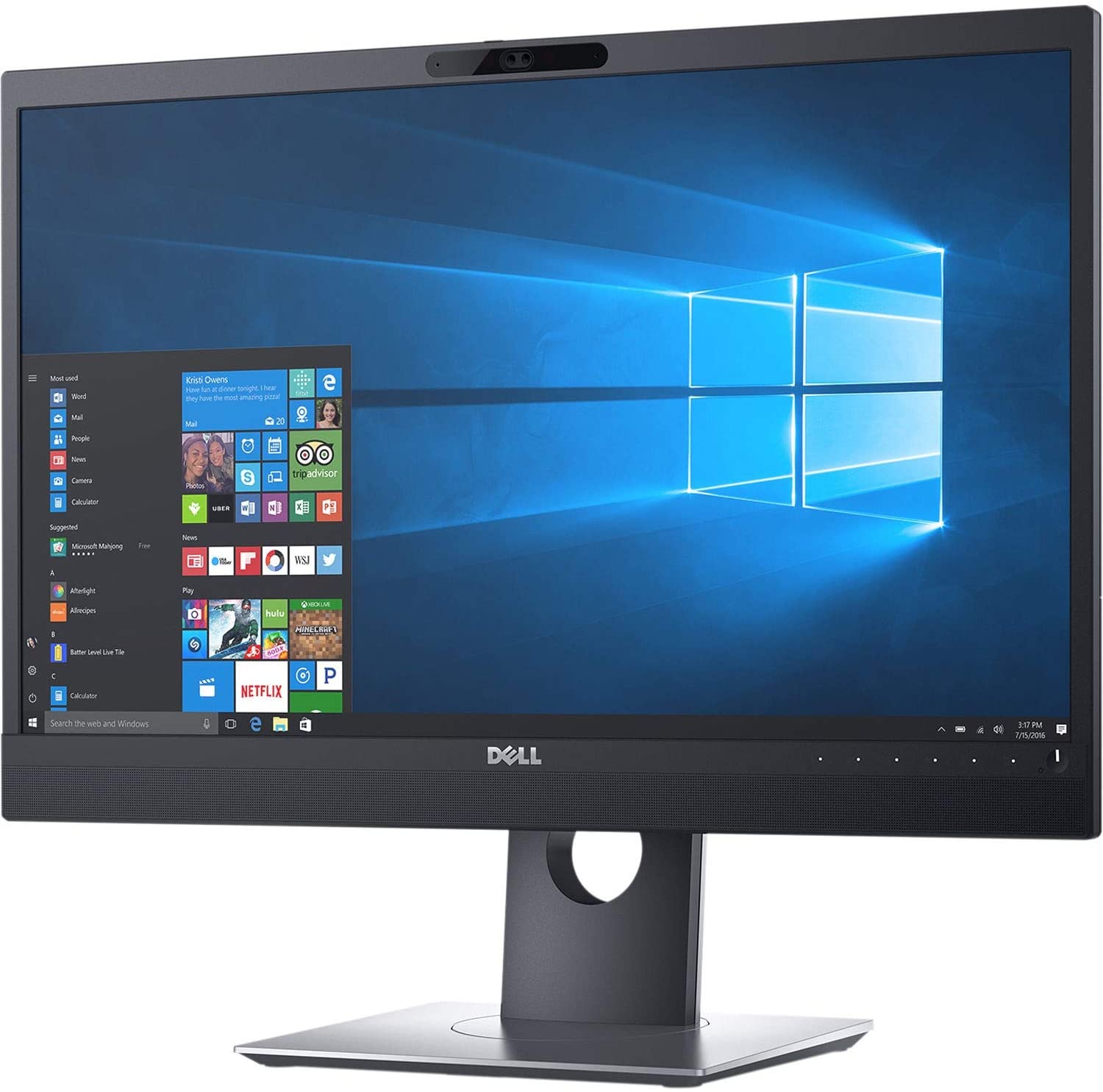 Dell P2418HZm 23.8" FHD Video-Conferencing Monitor, 16:9, 6MS, 1000:1-Contrast - DELL-P2418HZME