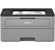 Brother HL-L2350DW Monochrome Compact Laser Printer, 2400 x 600 DPI, A4, Wireless Printing, Duplex Printing - HL-L2350dw