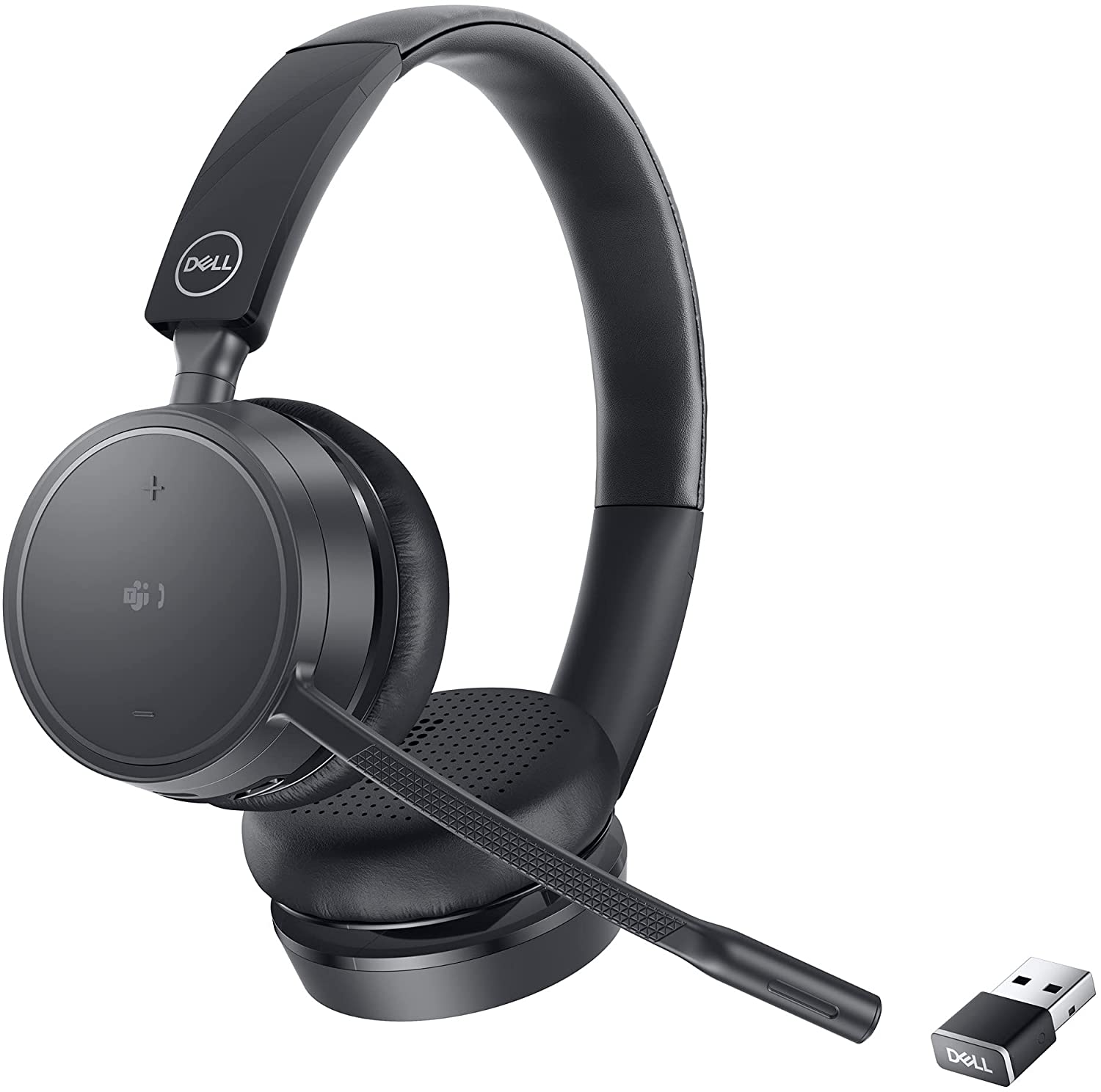Dell Pro Wireless Headset - WL5022, Bluetooth, Adjustable Headband, Black- DELL-WL5022