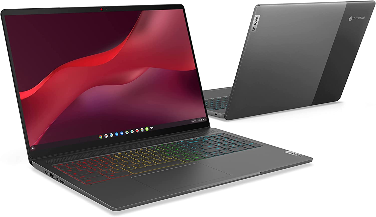 Lenovo IdeaPad 5 16IAU7 16" 2.5K Gaming Chromebook, Intel i5-1235U, 1.30GHz, 8GB RAM, 256GB SSD, Chrome OS - 82V8000CUX