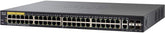 Cisco SF350-48P 48-Port 10/100 PoE Managed Switch, 48 PoE+ Ports - SF350-48P-K9-NA (Certified Refurbished)