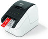 Brother High-Speed Professional Label Printer, Black/Red Labels, 93 LPM, Direct thermal - QL-800