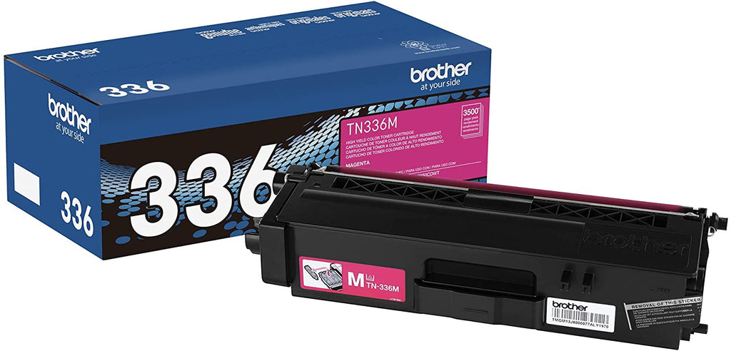 Brother Genuine High-Yield Magenta Toner Cartridge, 3500 Pages - TN336M