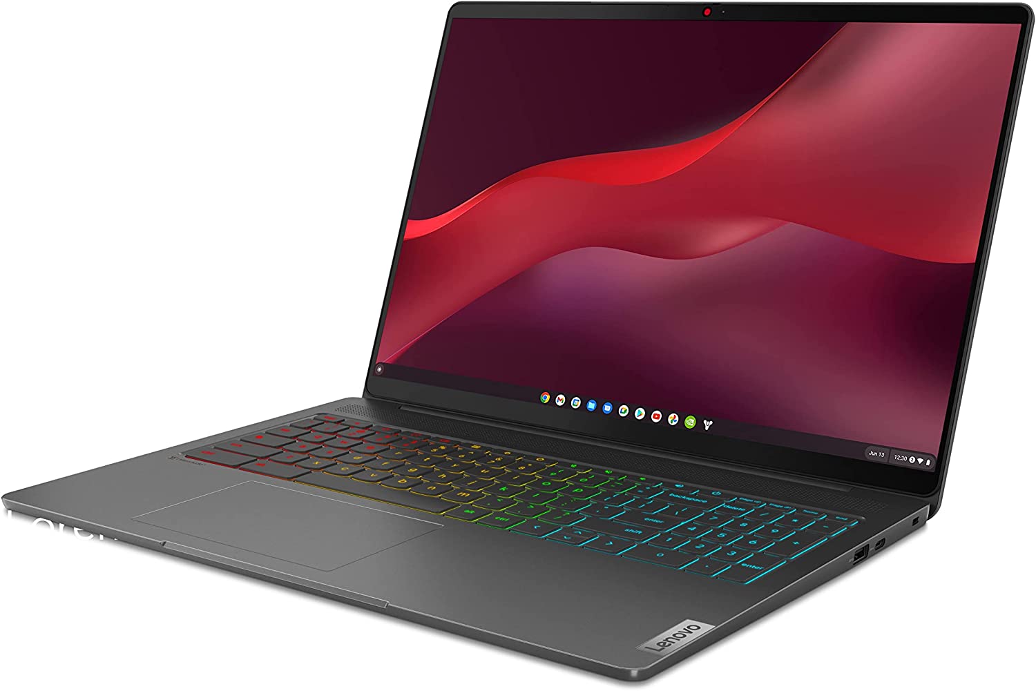 Lenovo IdeaPad 5 16IAU7 16" 2.5K Gaming Chromebook, Intel i5-1235U, 1.30GHz, 8GB RAM, 256GB SSD, Chrome OS - 82V8000CUX