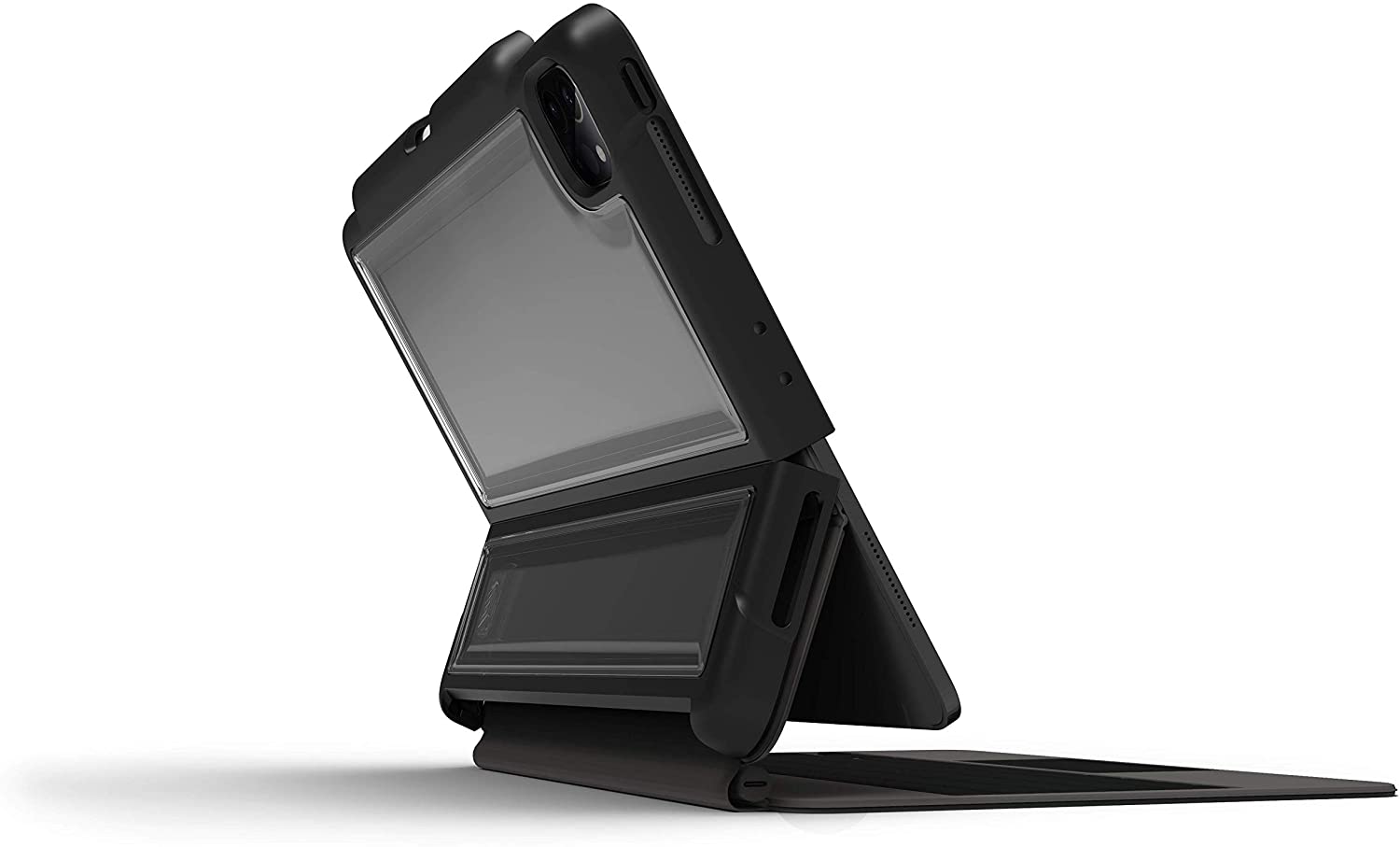 STM Goods Dux Shell Rugged Carrying Case (Folio) for 11" iPad Pro 2nd Gen, Black - STM-222-295JV-01